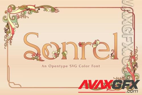 Sonrel font