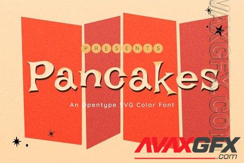 Pancakes font