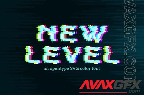 New Level font