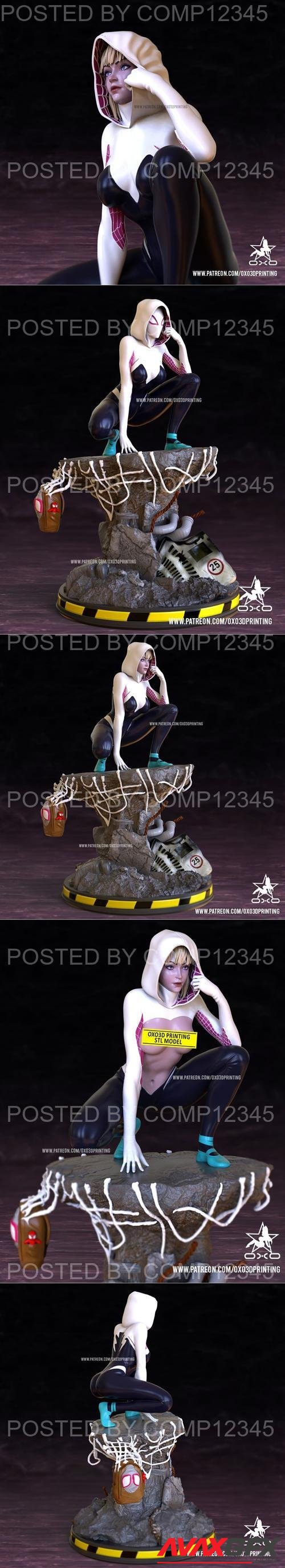 OXO3D - Spider Gwen 3D Print