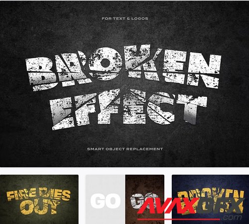 Shards Text Effect - 12173415