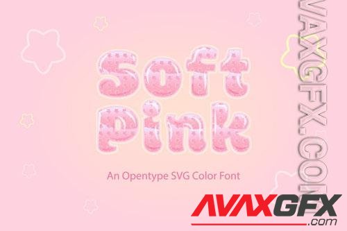 Soft Pink font