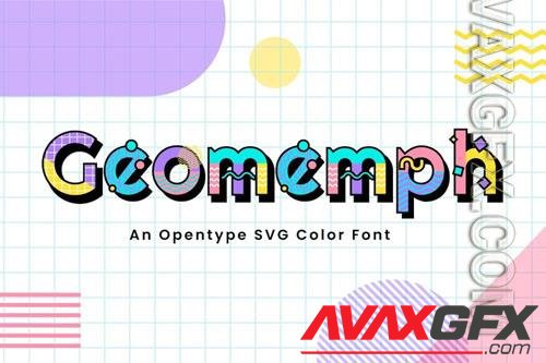 Geomemph font