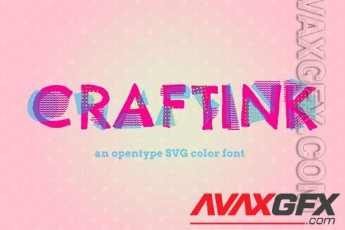 Craftink font