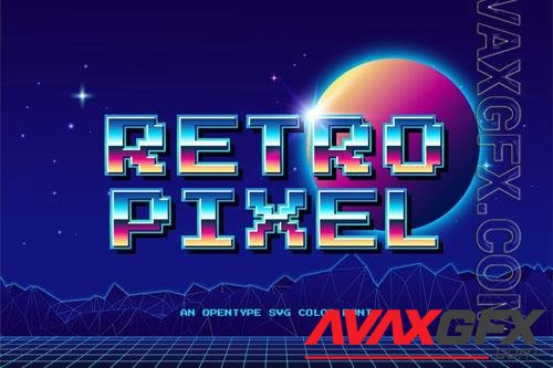 Retro Pixel font