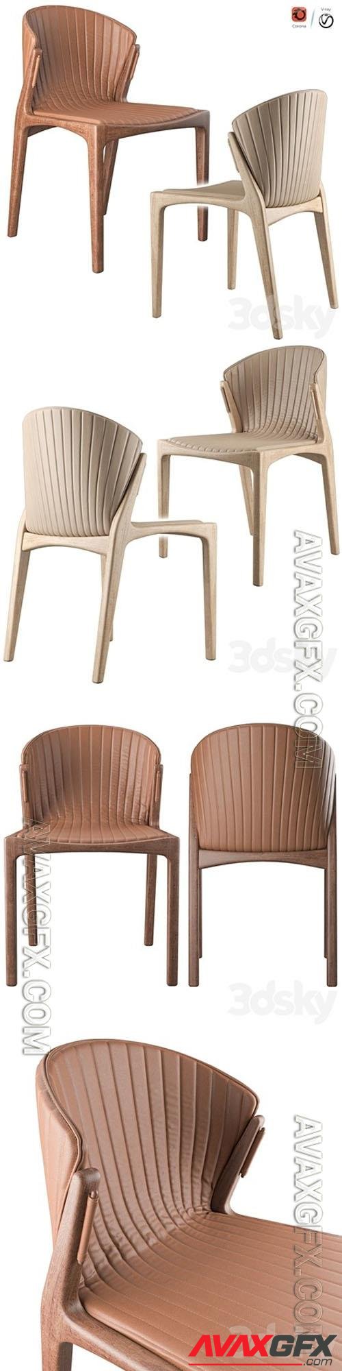 Luisa Chair By Estudiobola - 3d model