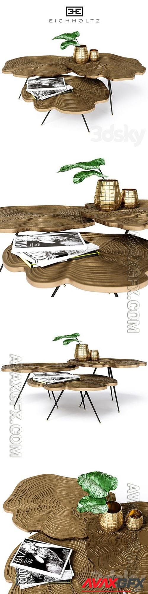 Coffee table eichholtz - 3d model