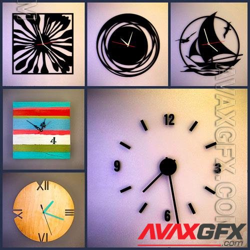 Wall Clock The Collection Number 7 - 3d model