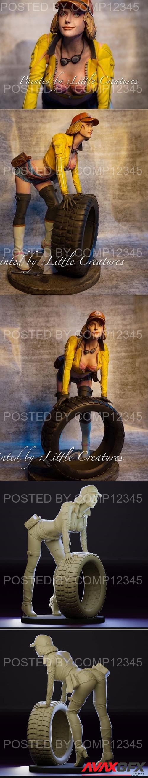 Cindy Aurum Final Fantasy XV 3D Print