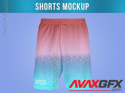 Shorts Mockup Front View 544599586 [Adobestock]