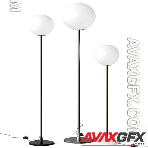 Flos Glo Ball Floor Lamp - 3d model