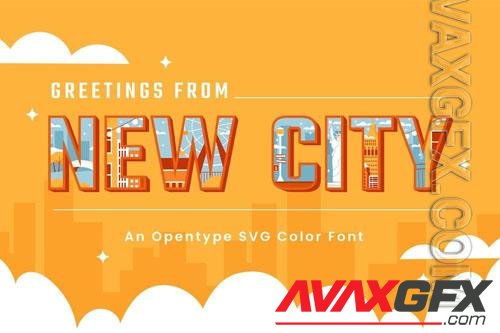 New City font