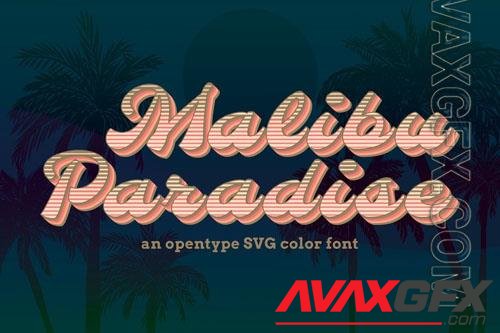 Malibu Paradise font