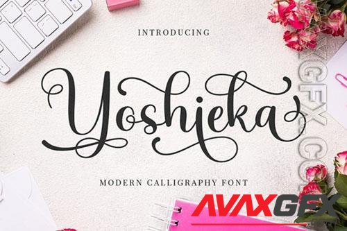 Yoshieka font