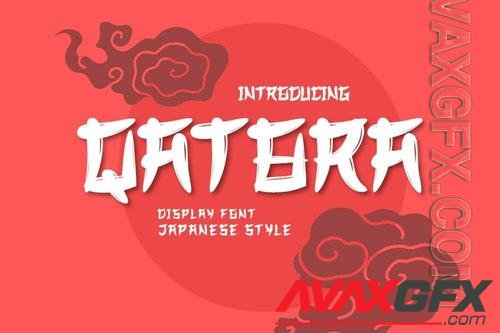 Qatora font