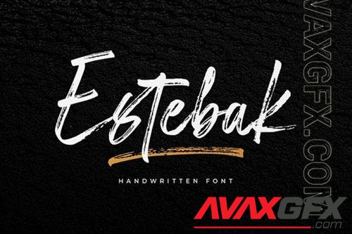 Estebak font