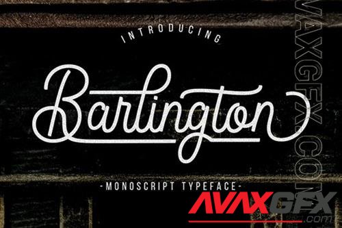 Barlington font