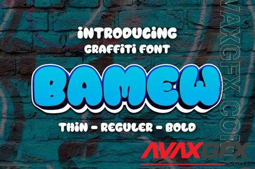 Bamew font