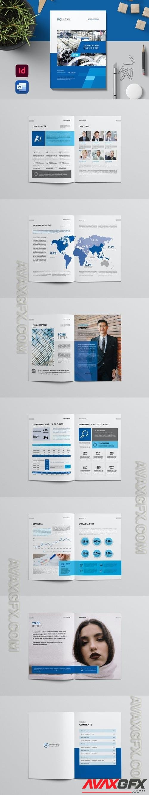 Company Business Brochure Template