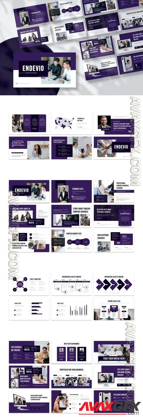 Endevio - Business PowerPoint Template