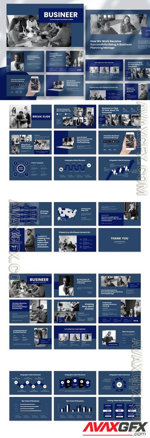 Busineer - Business Presentation Keynote Template