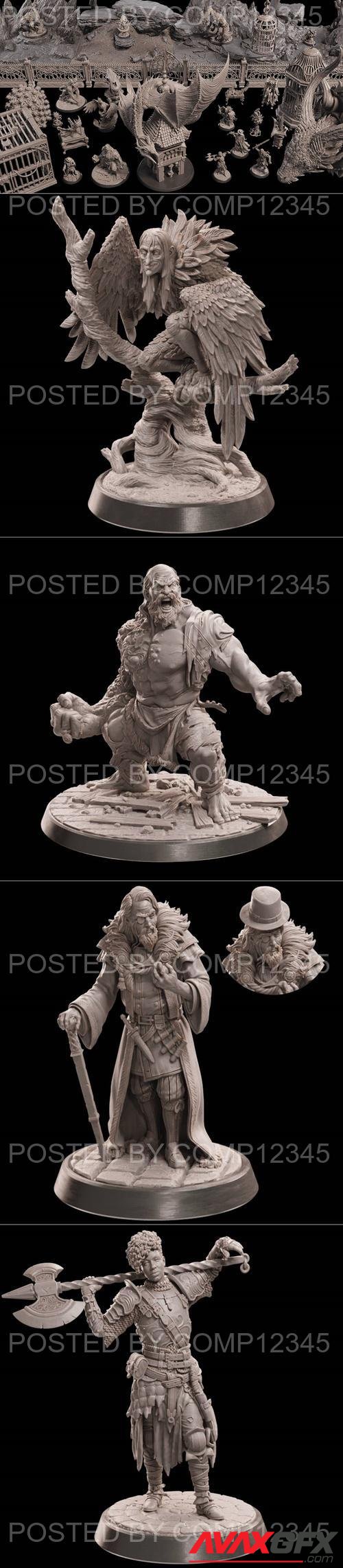 Loot Studio Fantasy - Cursed Collectors Curiosities April 2023 3D Print