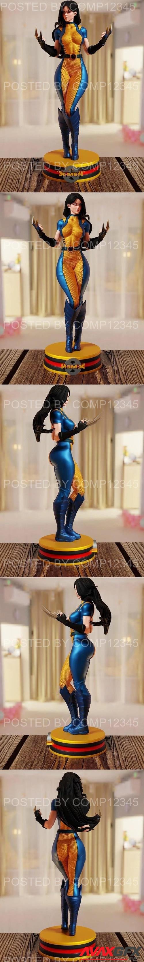 X-23 Female Wolverine 3D Print