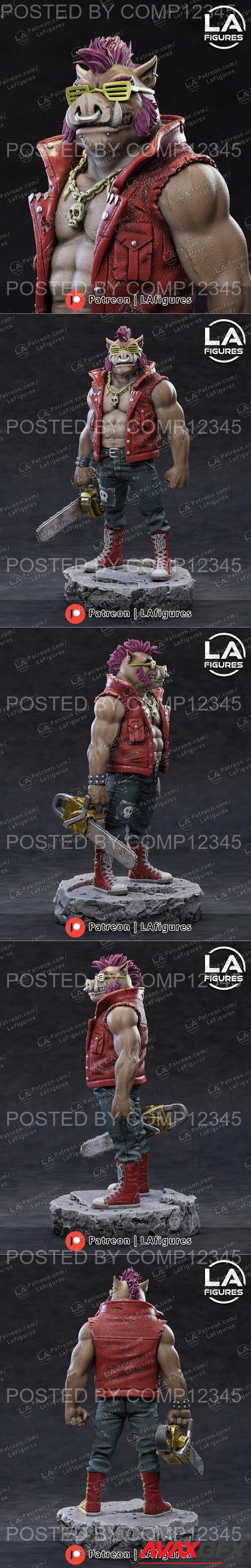 L.A. Figures - TMNT Bebop 3D Print