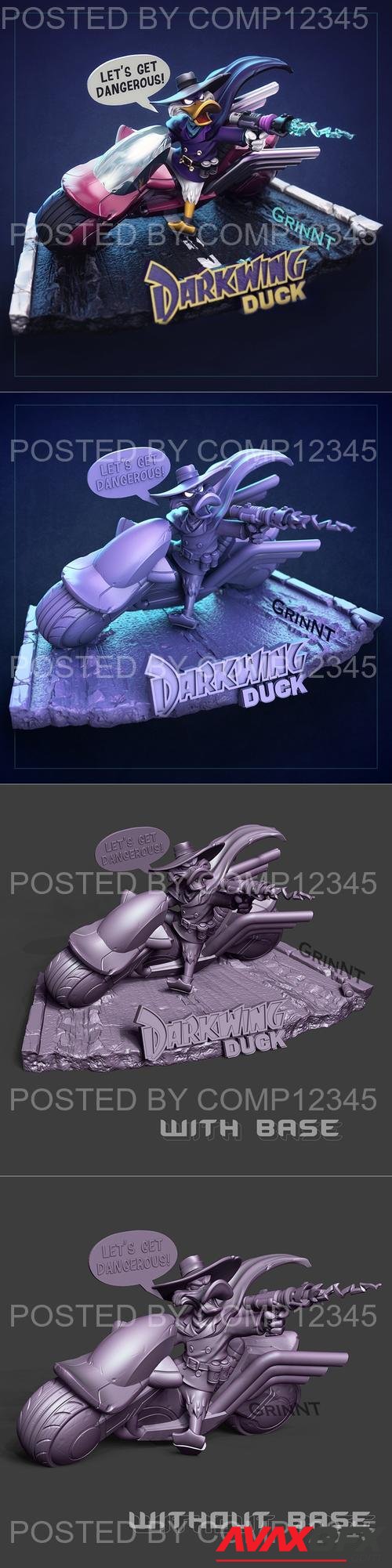 Darkwing Duck 3D Print