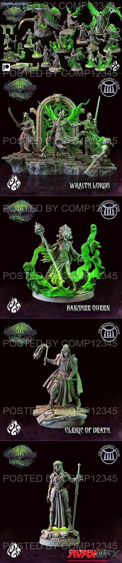 Crippled God Foundry - Necromanteion of Acheron November 2021 3D Print