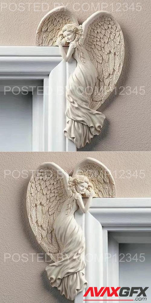 Door Frame Angel 3D Print