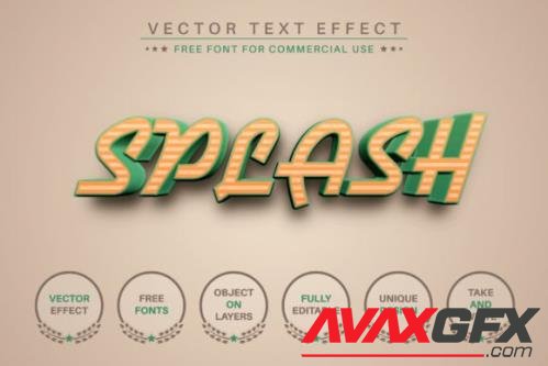 Stylish Retro - Editable Text Effect - 16514410