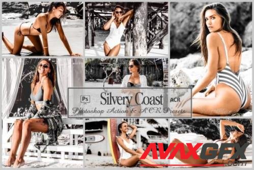 12 Silvery Coast Photoshop Actions And ACR Presets, Summer - 2584115