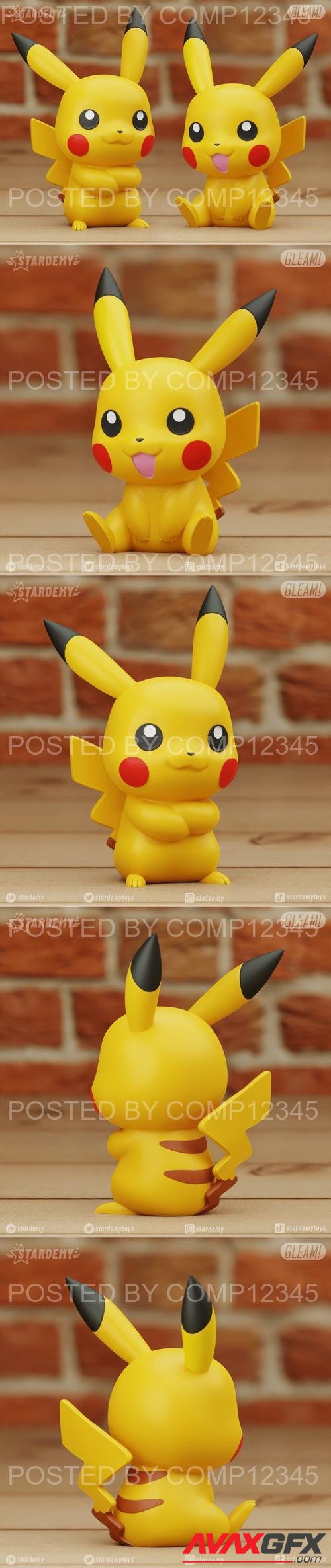 Pikachu Gleam 3D Print