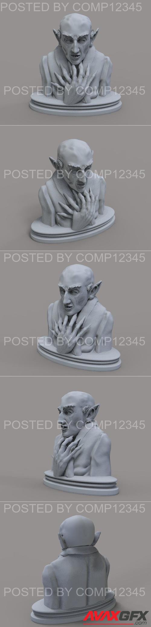 The Classic Vampire Series Nosferatu 3D Print