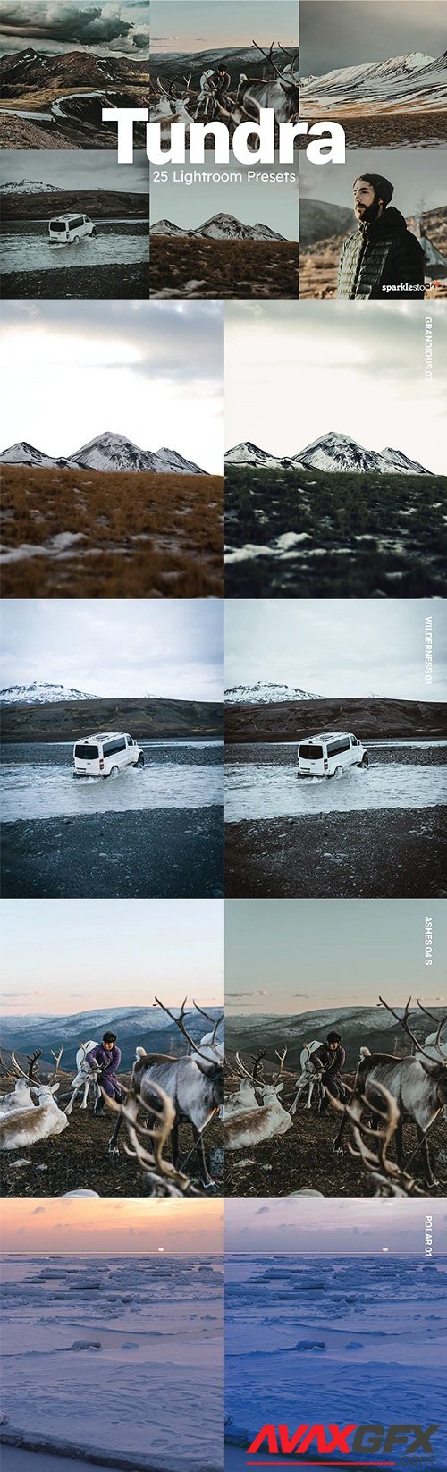 20 Tundra Lightroom Presets  - 45422966