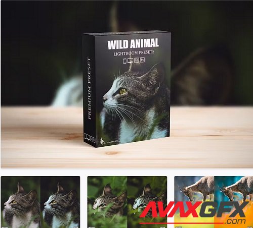 Wild Life Animal Lightroom Presets Pack  - 38615412
