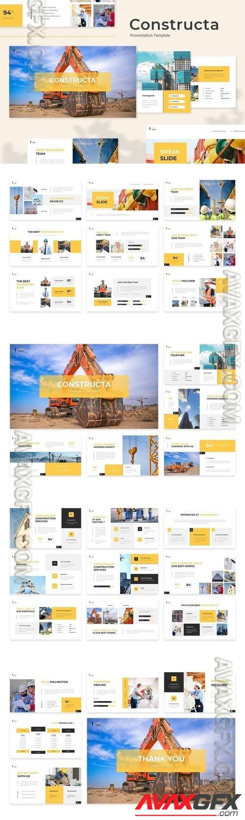 Constructa Powerpoint Template