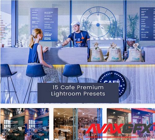 15 Cafe Premium Lightroom Presets - SPSAK9V