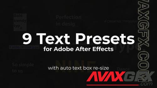 Text Presets 45777388 [Videohive]