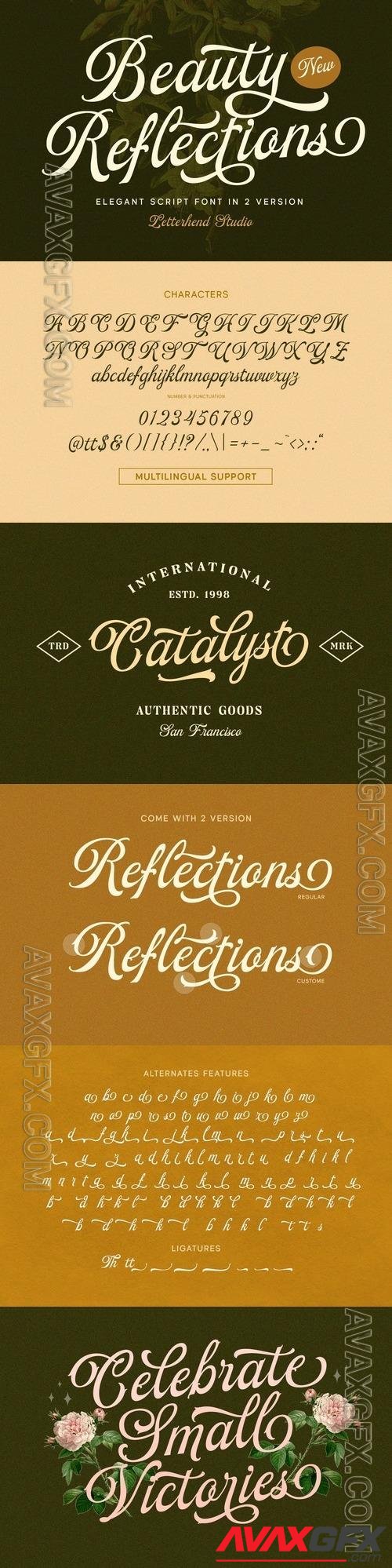 Beauty Reflections Font