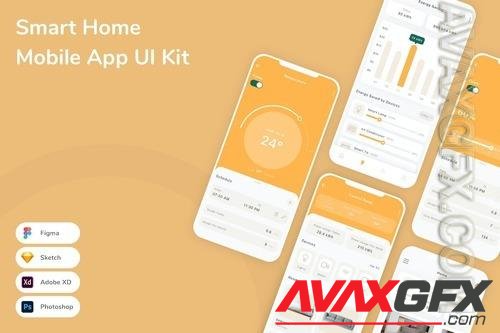 Smart Home Mobile App UI Kit