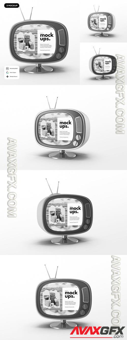 Cartoon TV Mockup