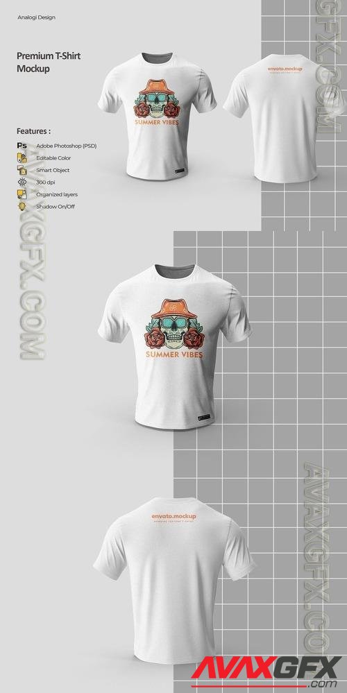 White Tshirt Mockup