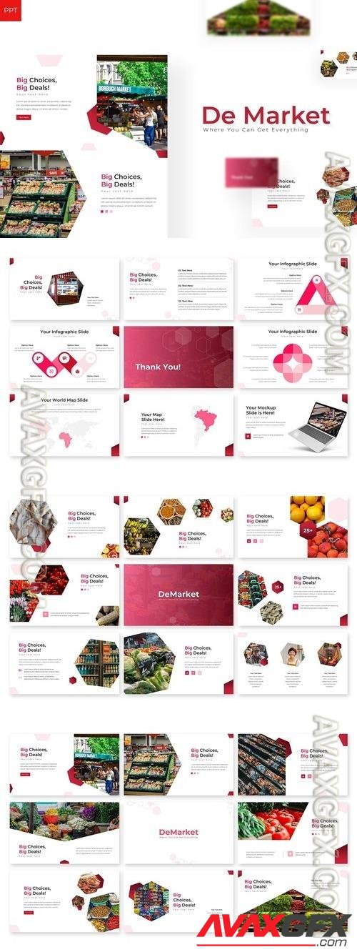 DeMarket - Powerpoint Template