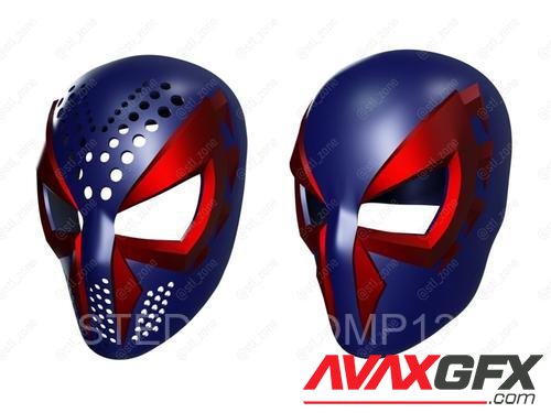 Spider-Man 2099 Helmet 3D Print