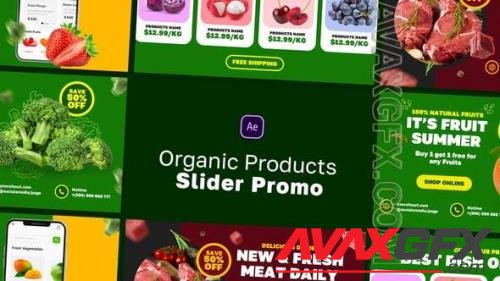 Organic Products Slider Promo 45654676 [Videohive]
