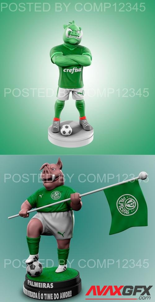 Mascote - Palmeiras 3D Print