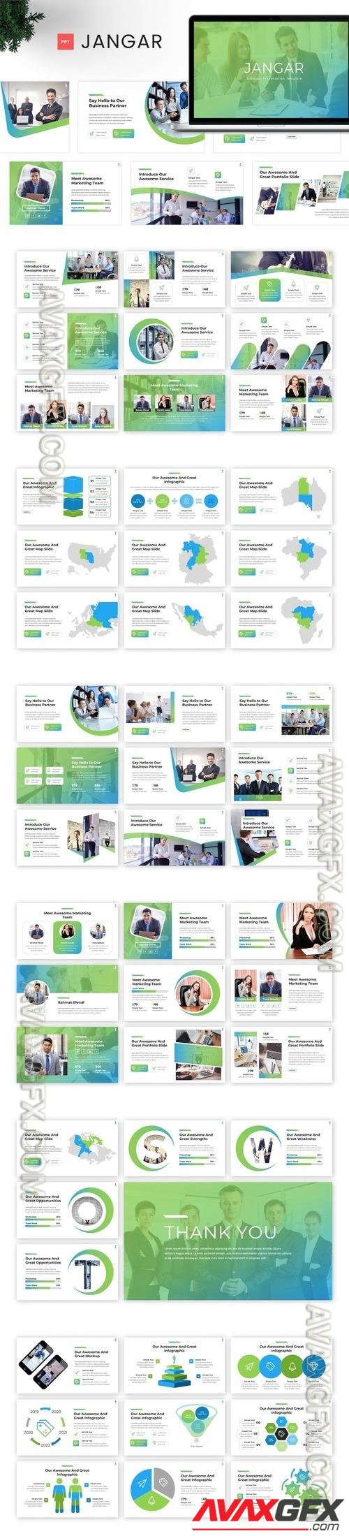 Jangar Business PowerPoint