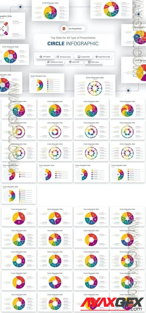 Circle Infographic Package Template